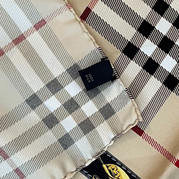 Burberry Silk Scarf - Picture 4 of 4